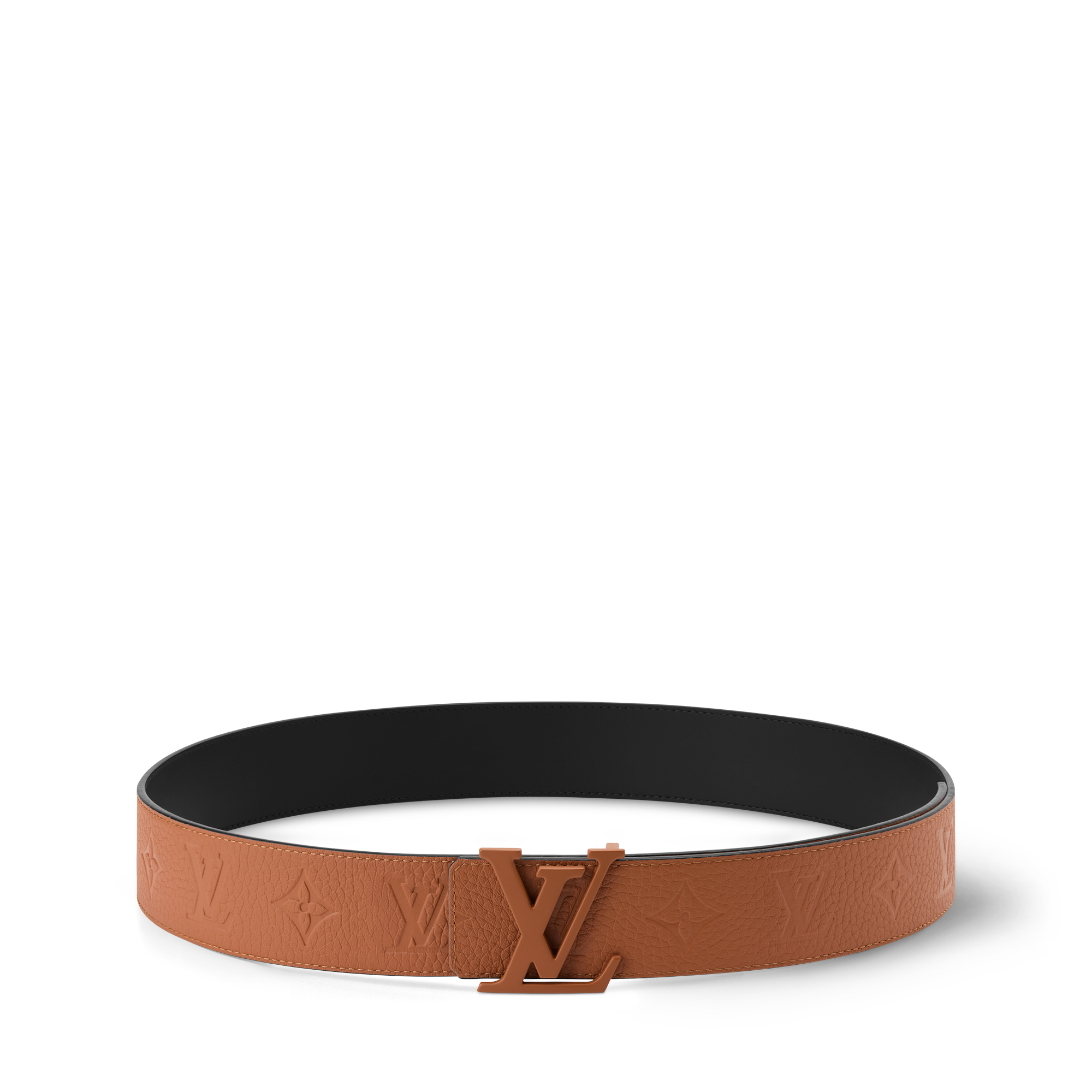  Accessoires Ceintures Ceinture LV Initiales Taurillon Monogram 40 mm réversible | Louis Vuitton ® (Zoom produit)