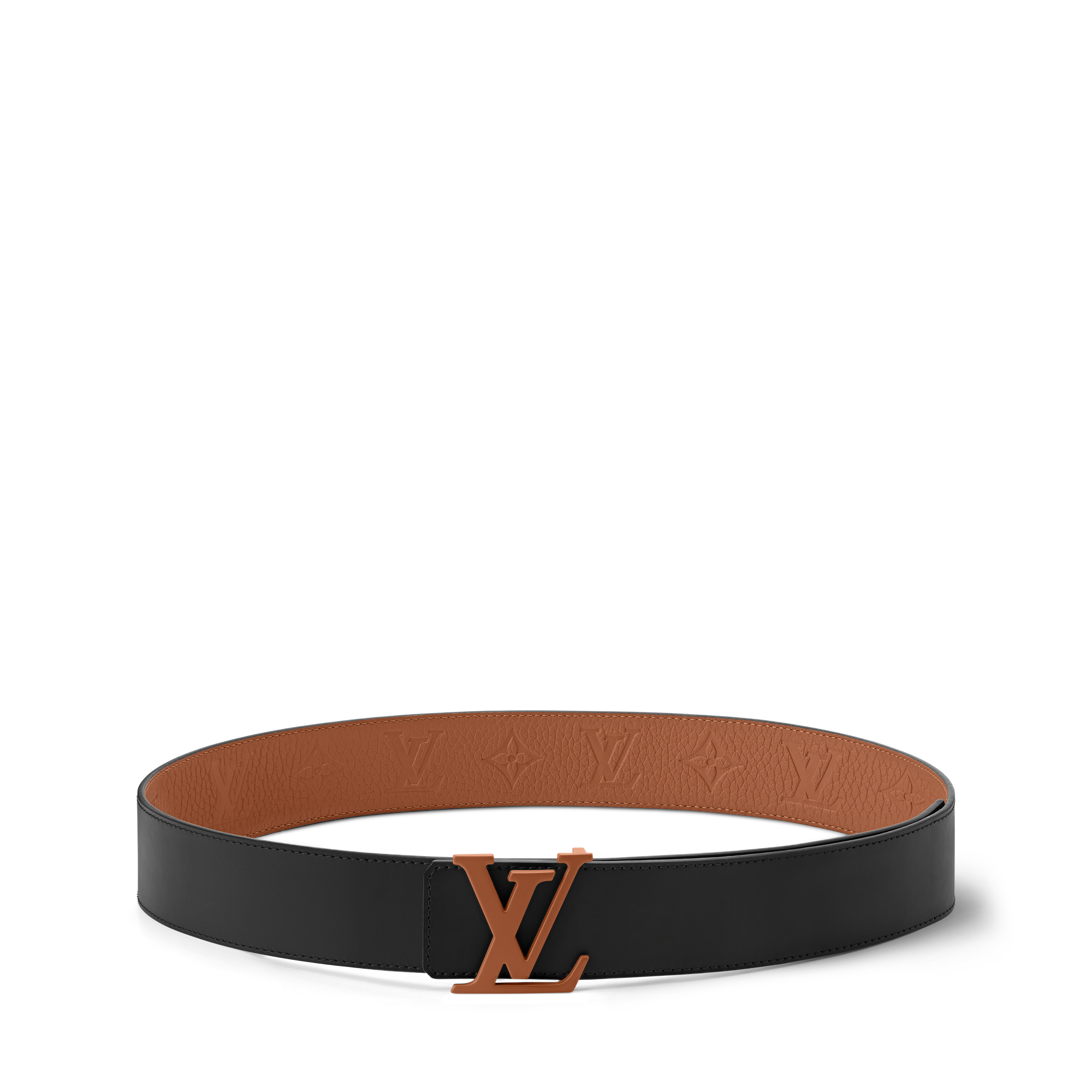  Accessoires Ceintures Ceinture LV Initiales Taurillon Monogram 40 mm réversible | Louis Vuitton ® (Zoom produit)