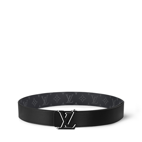 Toile Monogram Eclipse Accessoires Ceintures Ceinture LV Optic 40 mm réversible | Louis Vuitton ® (Zoom produit)