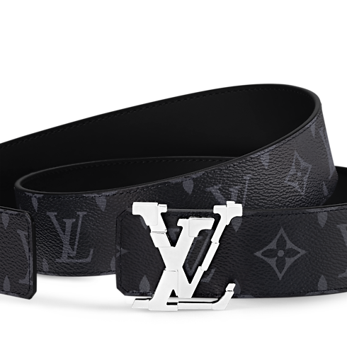 Toile Monogram Eclipse Accessoires Ceintures Ceinture LV Pixel 40 mm réversible | Louis Vuitton ® (Zoom produit)