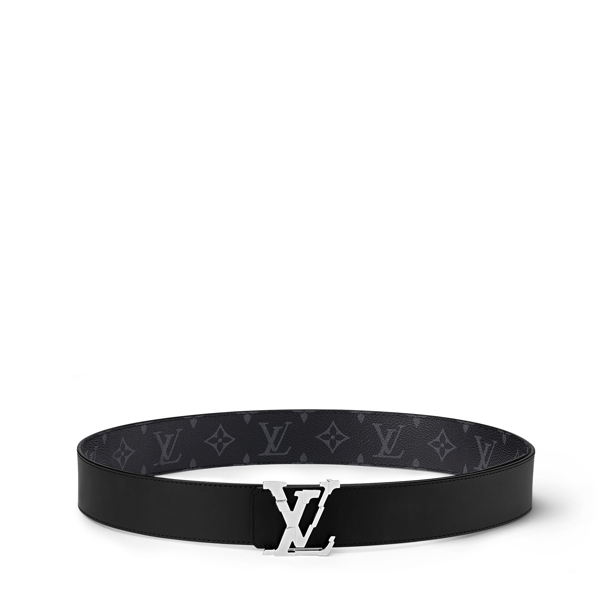 Toile Monogram Eclipse Accessoires Ceintures Ceinture LV Pixel 40 mm réversible | Louis Vuitton ® (Zoom produit)