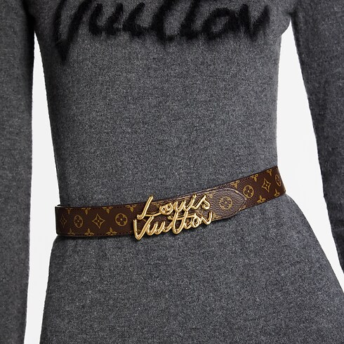 Accessoires Ceintures Ceinture LV Script 30 mm | Louis Vuitton ® (Zoom produit)