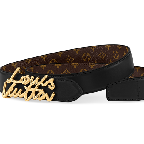 Accessoires Ceintures Ceinture LV Script 30 mm | Louis Vuitton ® (Zoom produit)