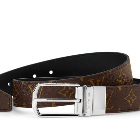 Monogram Accessoires Ceintures Ceinture LV Slender 35 mm réversible | Louis Vuitton ® (Zoom produit)