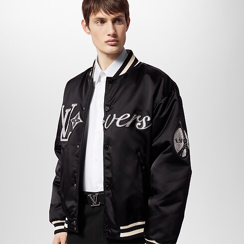 Toile Monogram Eclipse Accessoires Ceintures Ceinture LV Stitch 40 mm réversible | Louis Vuitton ® (Zoom produit)