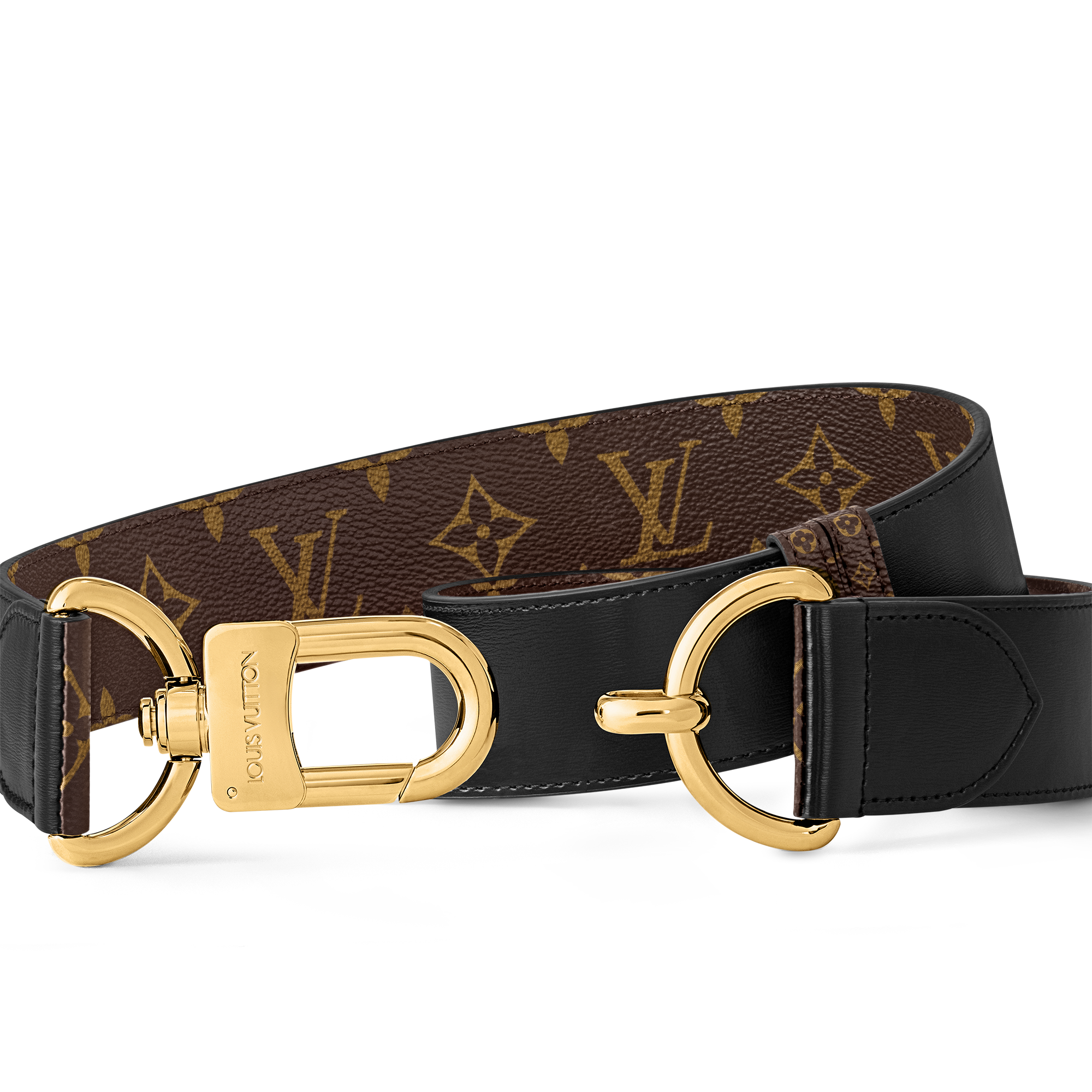 Monogram Accessoires Ceintures Ceinture Oversized Hook 40 mm réversible | Louis Vuitton ® (Zoom produit)
