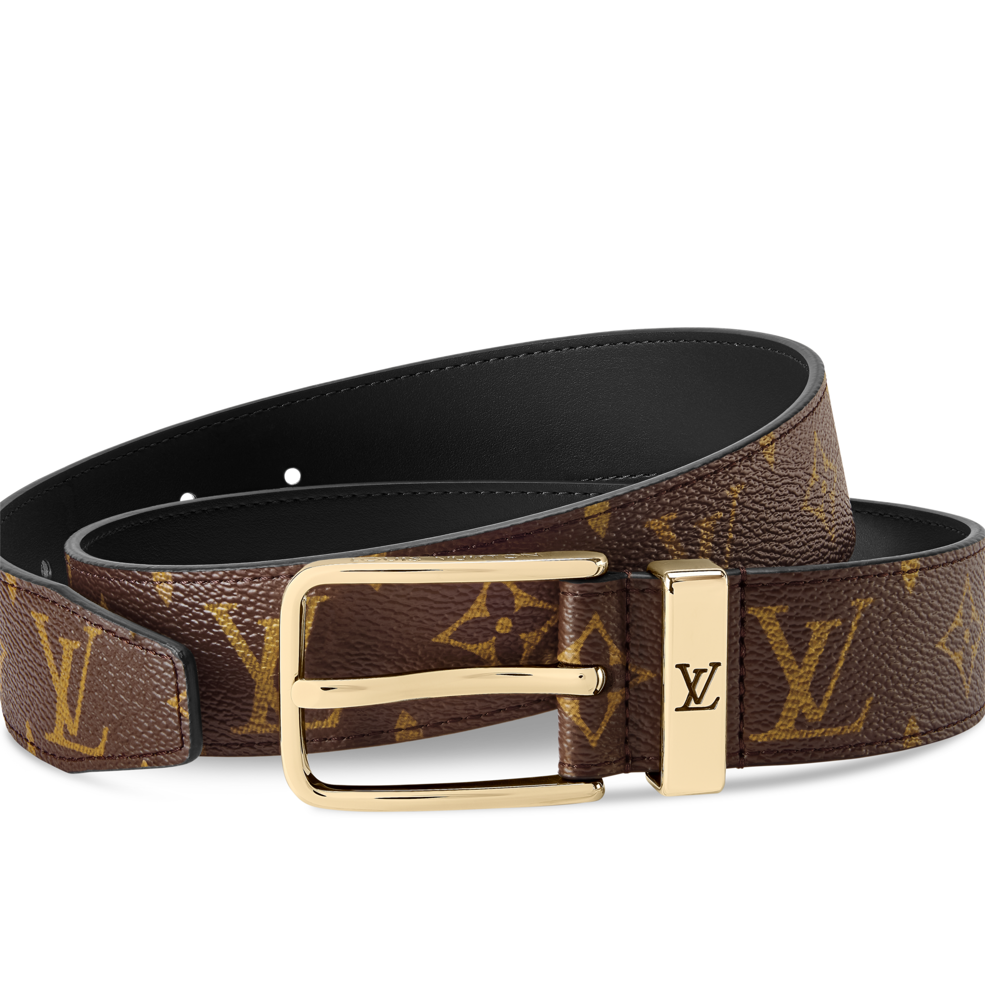  Accessoires Ceintures Ceinture Pont Neuf Monogram 35 mm | Louis Vuitton ® (Zoom produit)