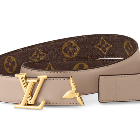 Monogram Accessoires Ceintures Ceinture Pretty LV 30 mm réversible | Louis Vuitton ® (Zoom produit)