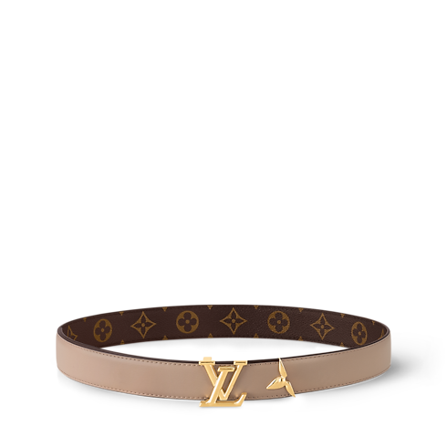 Monogram Accessoires Ceintures Ceinture Pretty LV 30 mm réversible | Louis Vuitton ® (Zoom produit)