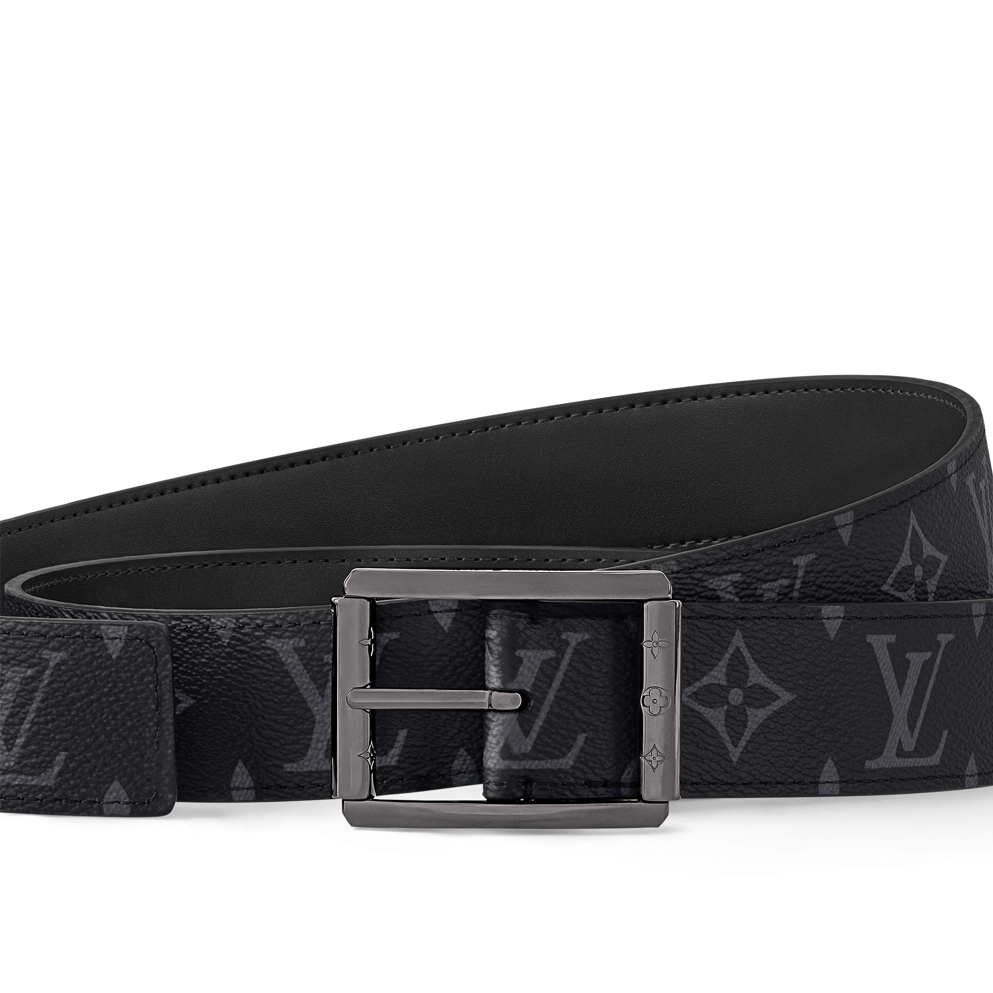 Toile Monogram Eclipse Accessoires Nouveau Cette Saison Ceinture Uptown 35 mm réversible | Louis Vuitton ® (Zoom produit)