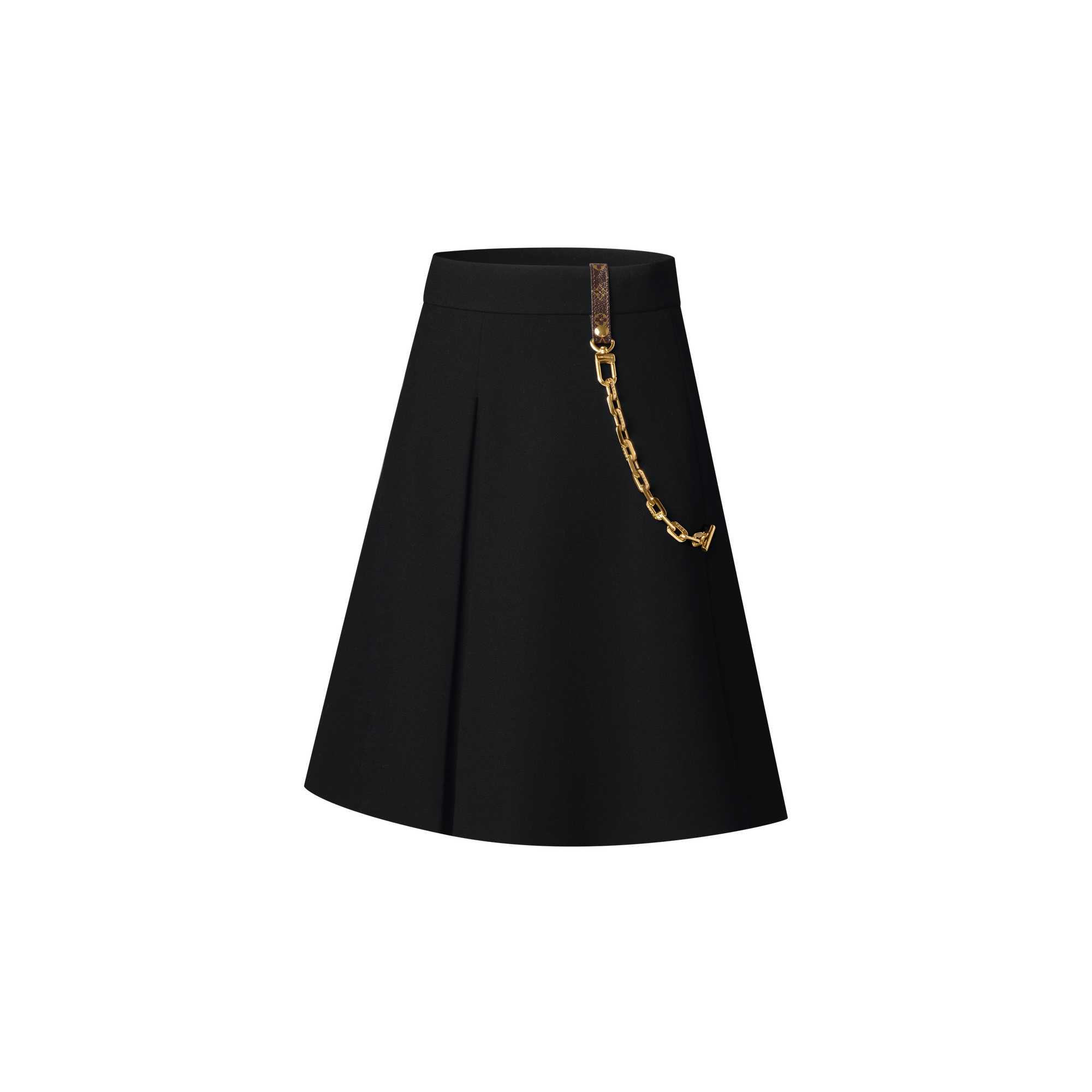  Ready-to-Wear Skirts and Shorts Chain Detail A-Line Mini Skirt | Louis Vuitton ® (Product zoom)