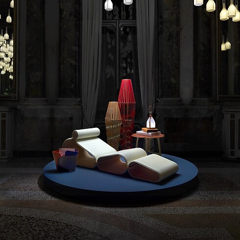 Maison et Art de la Table Mobilier Chaise longue par Marcel Wanders studio studio | Louis Vuitton ® (Zoom produit)