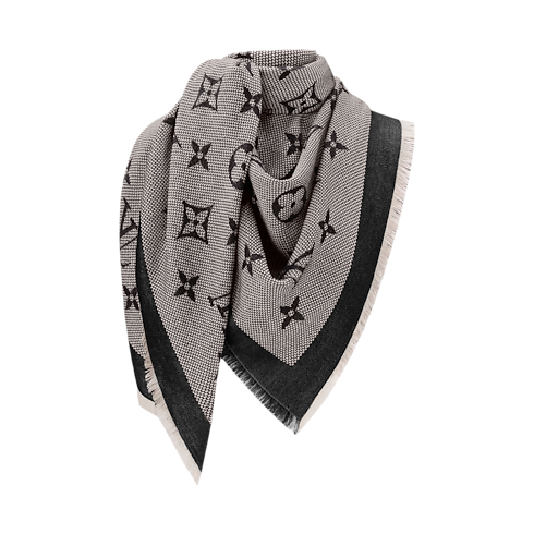 S00 Accessoires Châles et Étoles Châle Monogram Néo Natté | Louis Vuitton ® (Zoom produit)