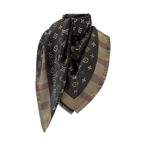 S00 Accessoires Châles et Étoles Châle Monogram So Shine | Louis Vuitton ® (Zoom produit)
