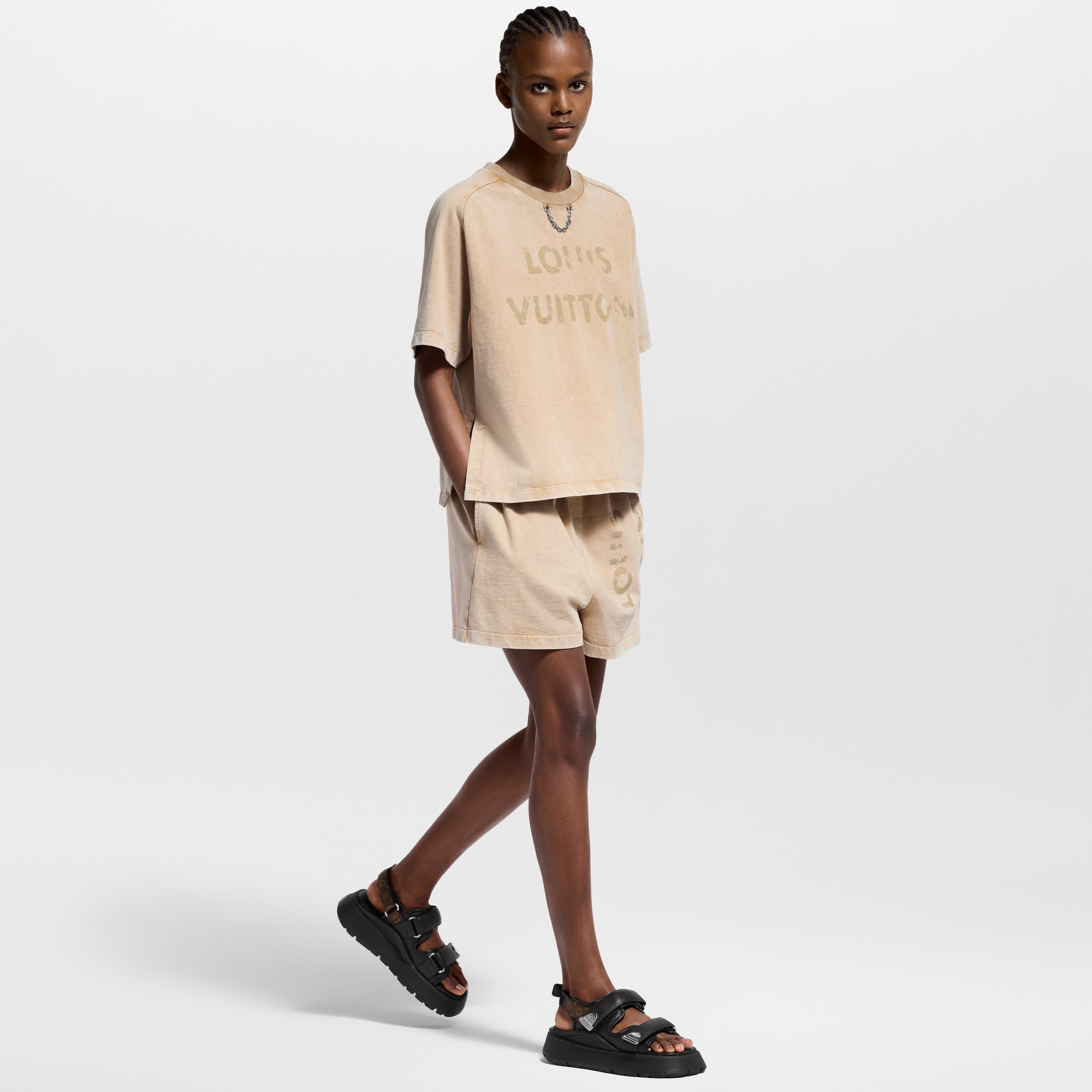  Shoes Sandals and Espadrilles  Chameleon Comfort Sandal | Louis Vuitton ® (Product zoom)