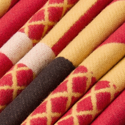 Home and Art of Dining Home Textiles Charleston Throw Blanket | Louis Vuitton ® (Product zoom)