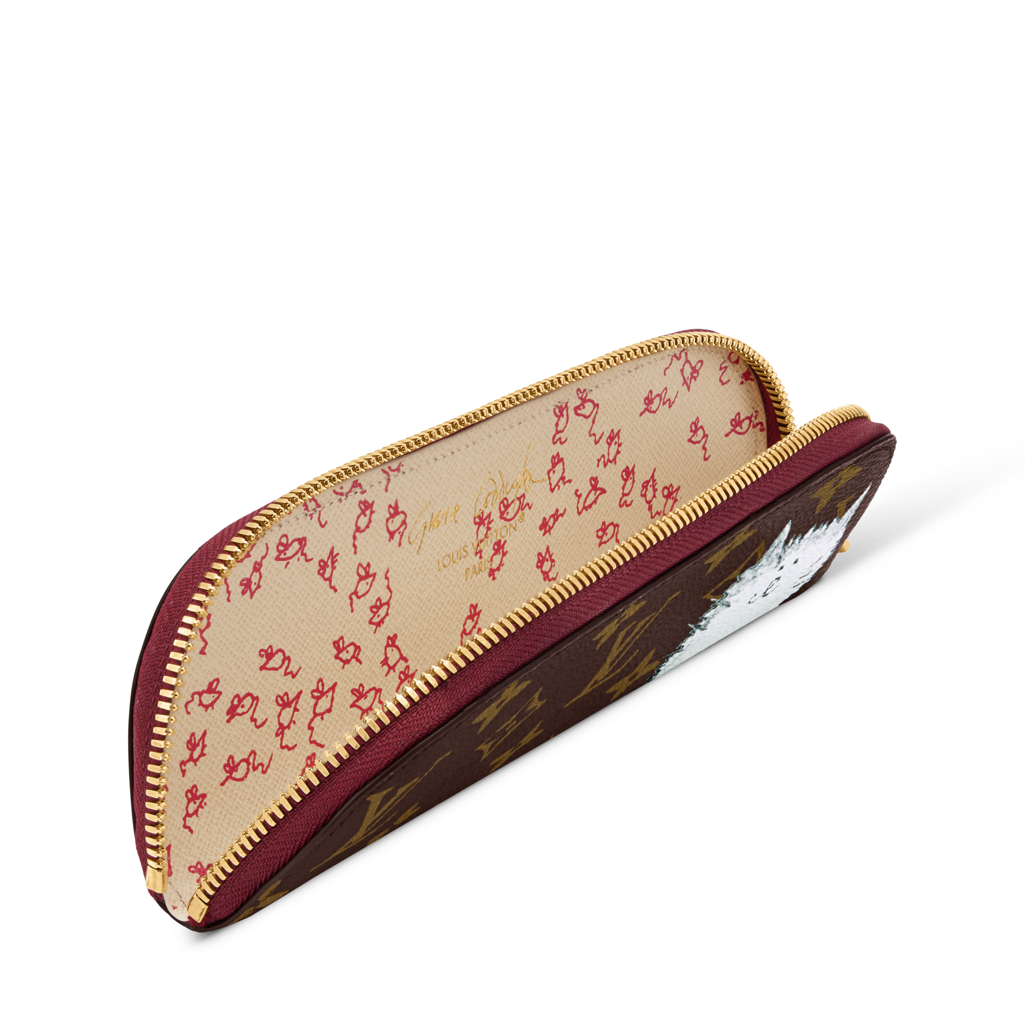 S00 Library Office and Writing Charlotte Pencil Pouch | Louis Vuitton ® (Product zoom)