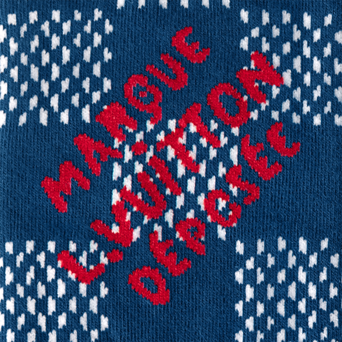 S00 Accessoires Textile de Maison Chaussettes Damier Héritage | Louis Vuitton ® (Zoom produit)