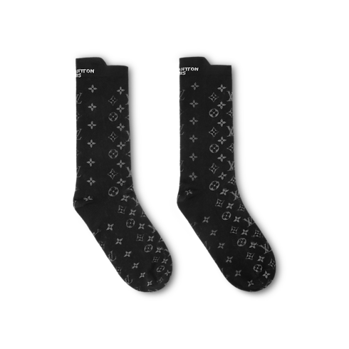 Chaussettes Monogram Reporter vue de face