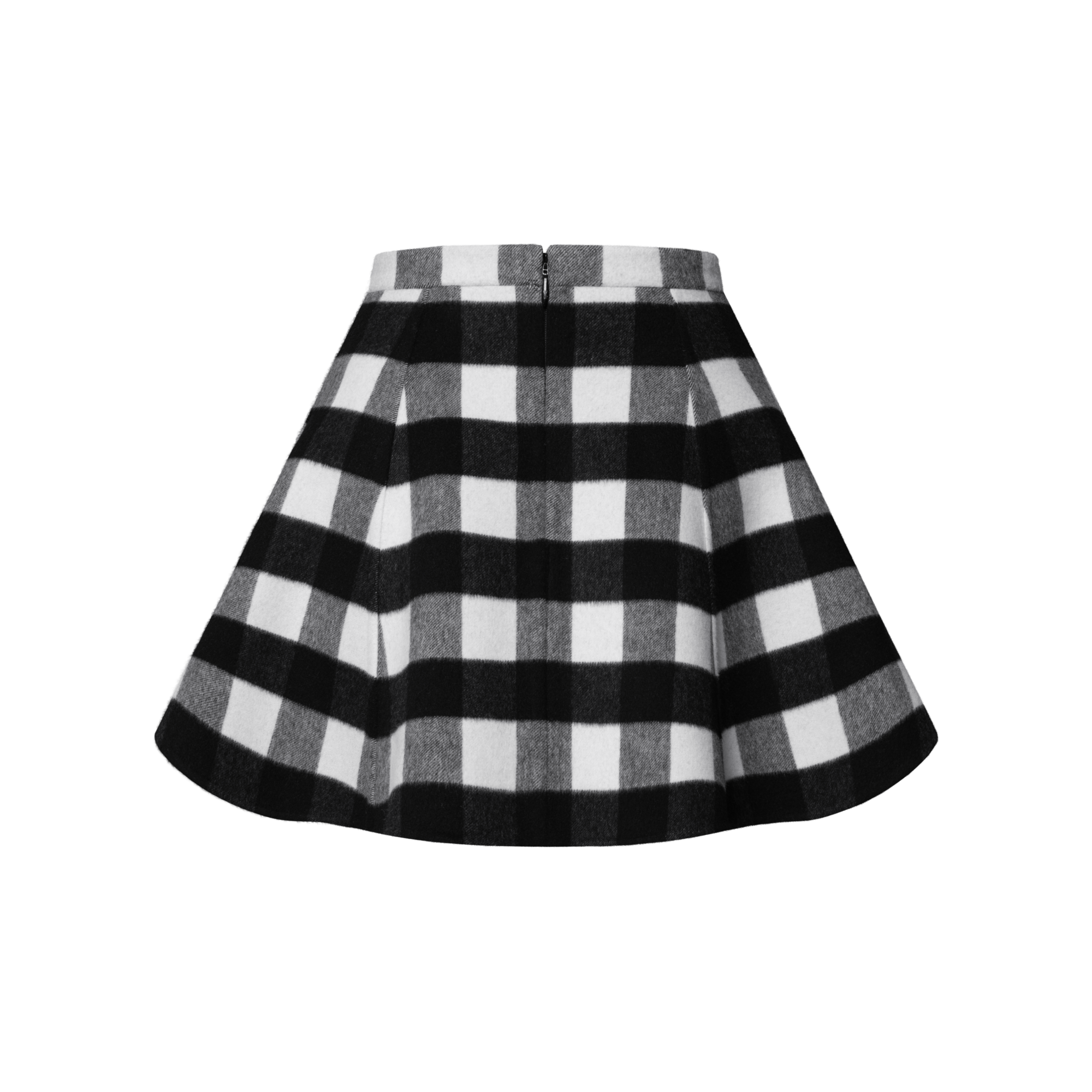  Ready-to-Wear Skirts and Shorts Check Flared Skirt | Louis Vuitton ® (Product zoom)