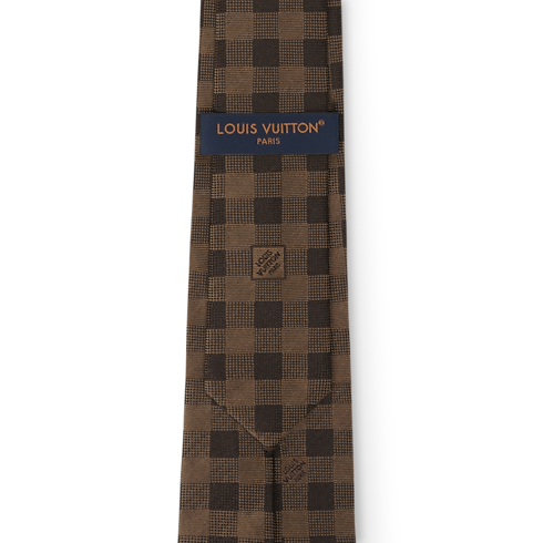 S00 Accessories Ties Check Tie | Louis Vuitton ® (Product zoom)
