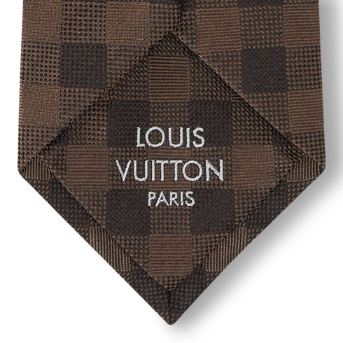 S00 Accessories Ties Check Tie | Louis Vuitton ® (Product zoom)
