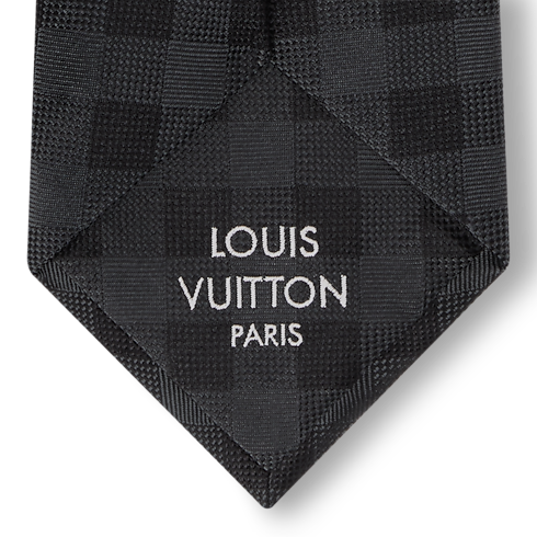 S00 Accessories Ties Check Tie | Louis Vuitton ® (Product zoom)