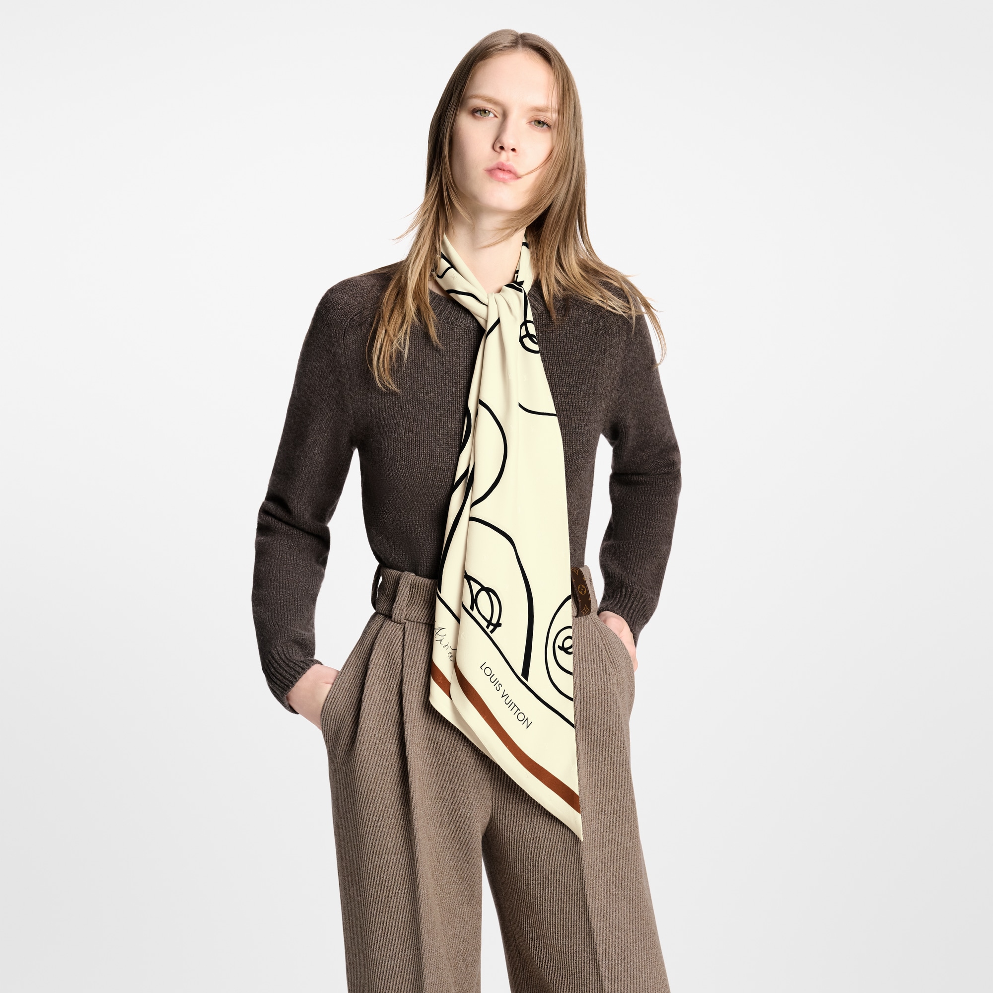 S00 Accessories Silk Squares and Bandeaus  Chemin Faisant By Andree Putman Lavalliere | Louis Vuitton ® (Product zoom)