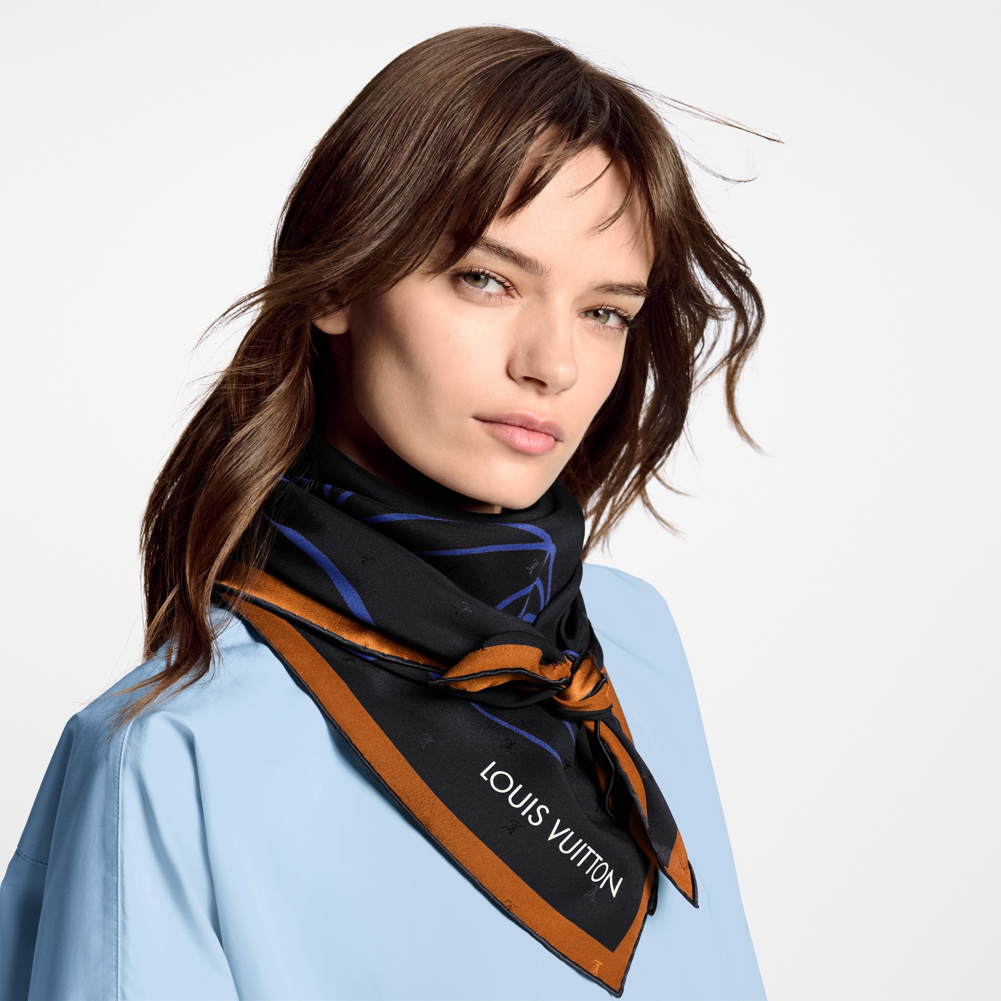 S00 Accessories Silk Squares and Bandeaus  Chemin Faisant By Andree Putman Square 90 | Louis Vuitton ® (Product zoom)