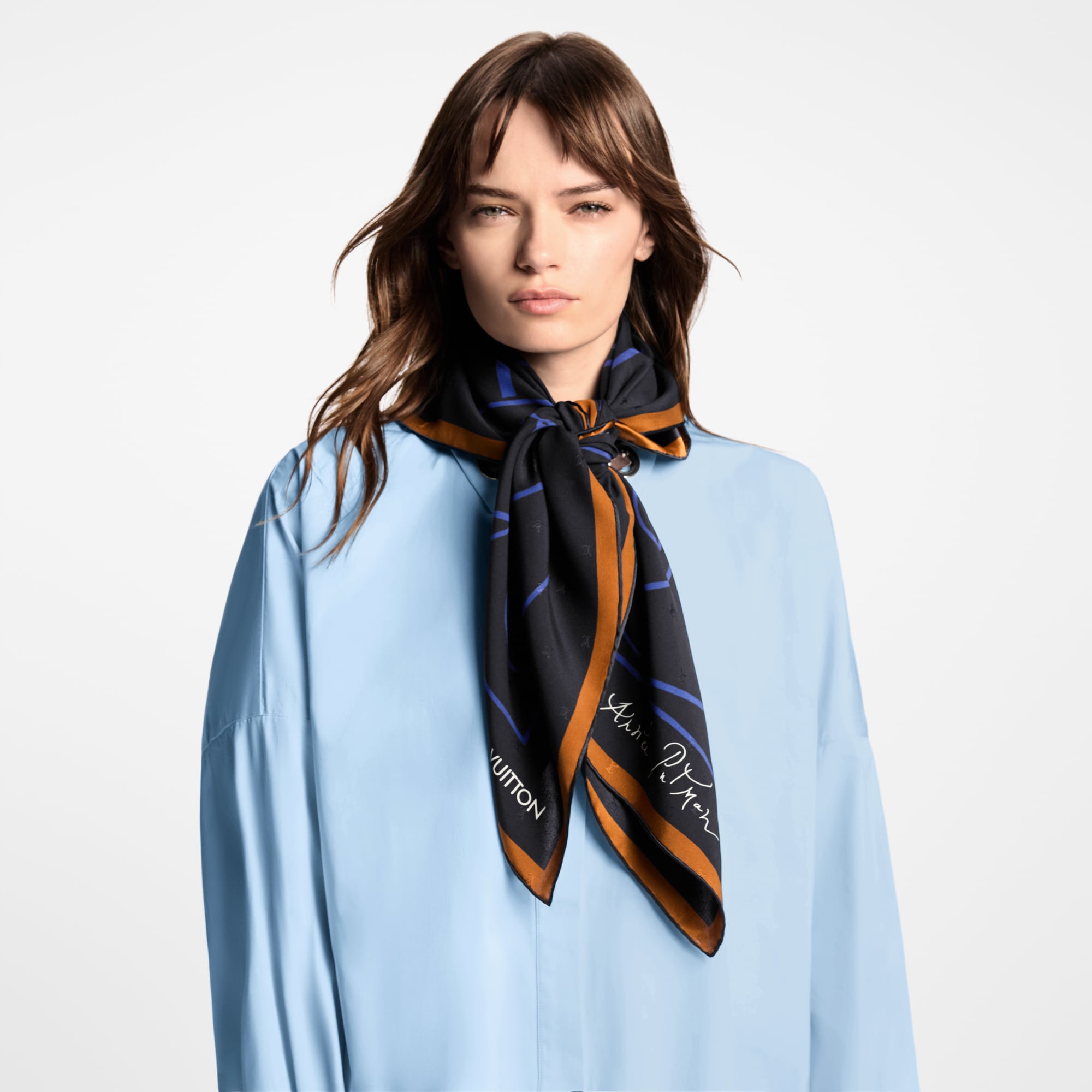 S00 Accessories Silk Squares and Bandeaus  Chemin Faisant By Andree Putman Square 90 | Louis Vuitton ® (Product zoom)