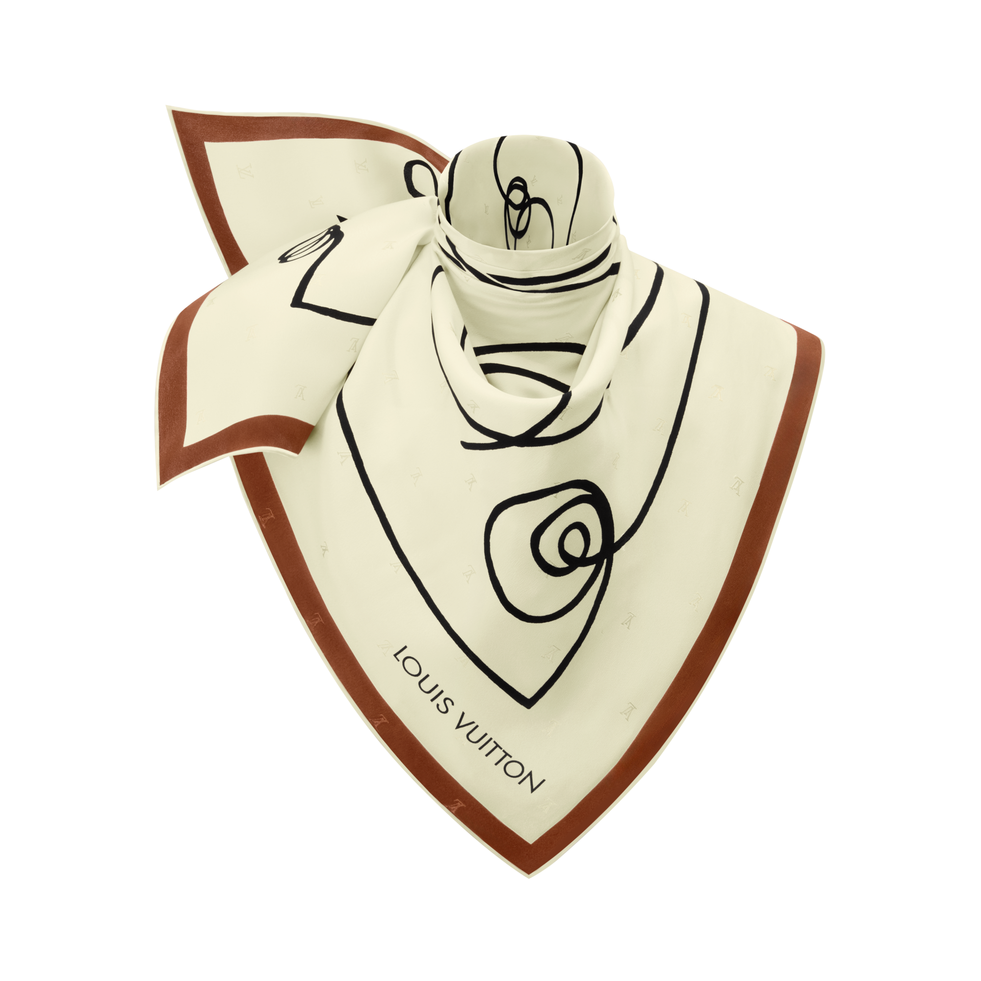 S00 Accessories Silk Squares and Bandeaus  Chemin Faisant By Andree Putman Square 90 | Louis Vuitton ® (Product zoom)