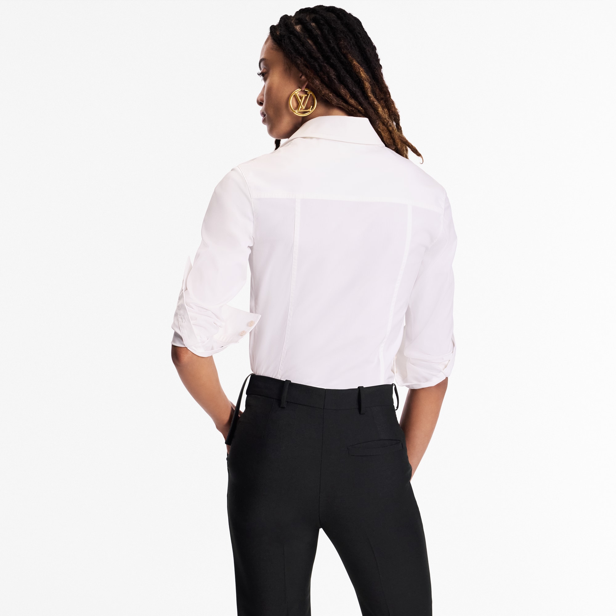  Prêt-à-Porter Hauts Chemise à détails Monogram | Louis Vuitton ® (Zoom produit)