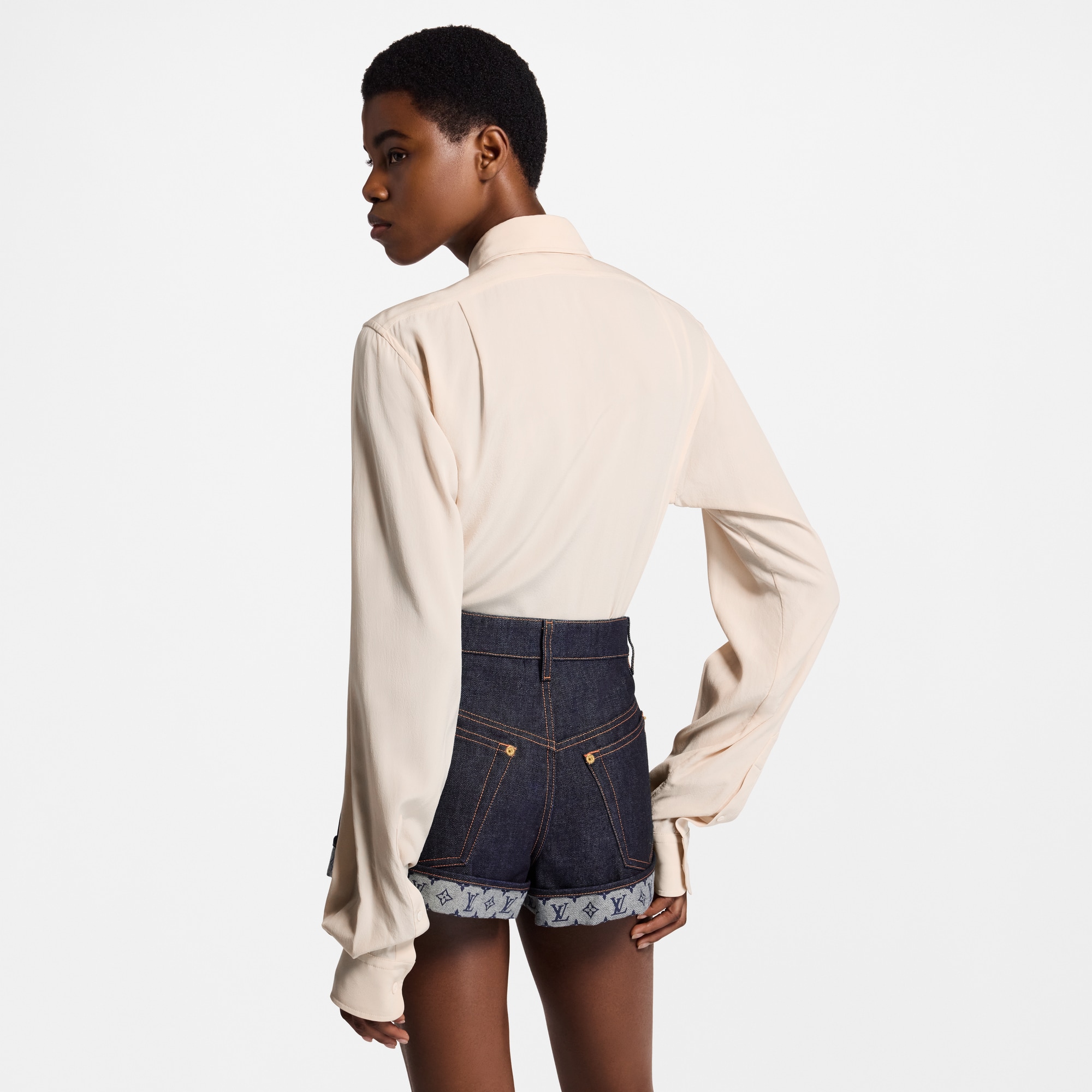  Prêt-à-Porter Hauts Chemise à fleurs de Monogram | Louis Vuitton ® (Zoom produit)