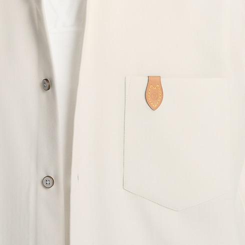 Prêt-à-Porter Tout le Prêt-à-Porter Chemise à manches longues en flanelle de cachemire et coton | Louis Vuitton ® (Zoom produit)