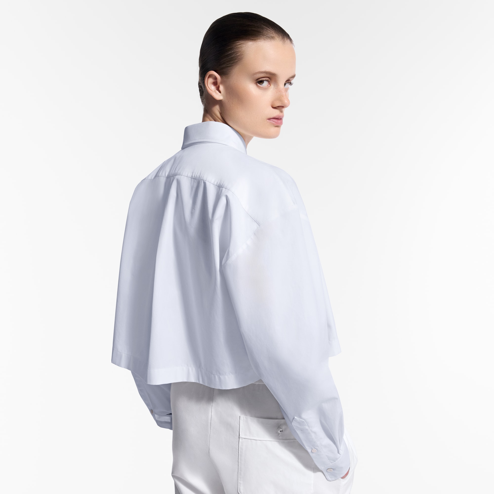  Prêt-à-Porter Hauts Chemise courte à broderie LV | Louis Vuitton ® (Zoom produit)