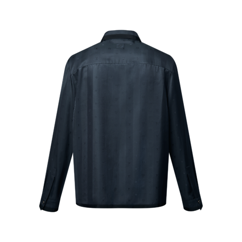 Prêt-à-Porter Tout le Prêt-à-Porter Chemise de pyjama Monogram en soie mélangée | Louis Vuitton ® (Zoom produit)