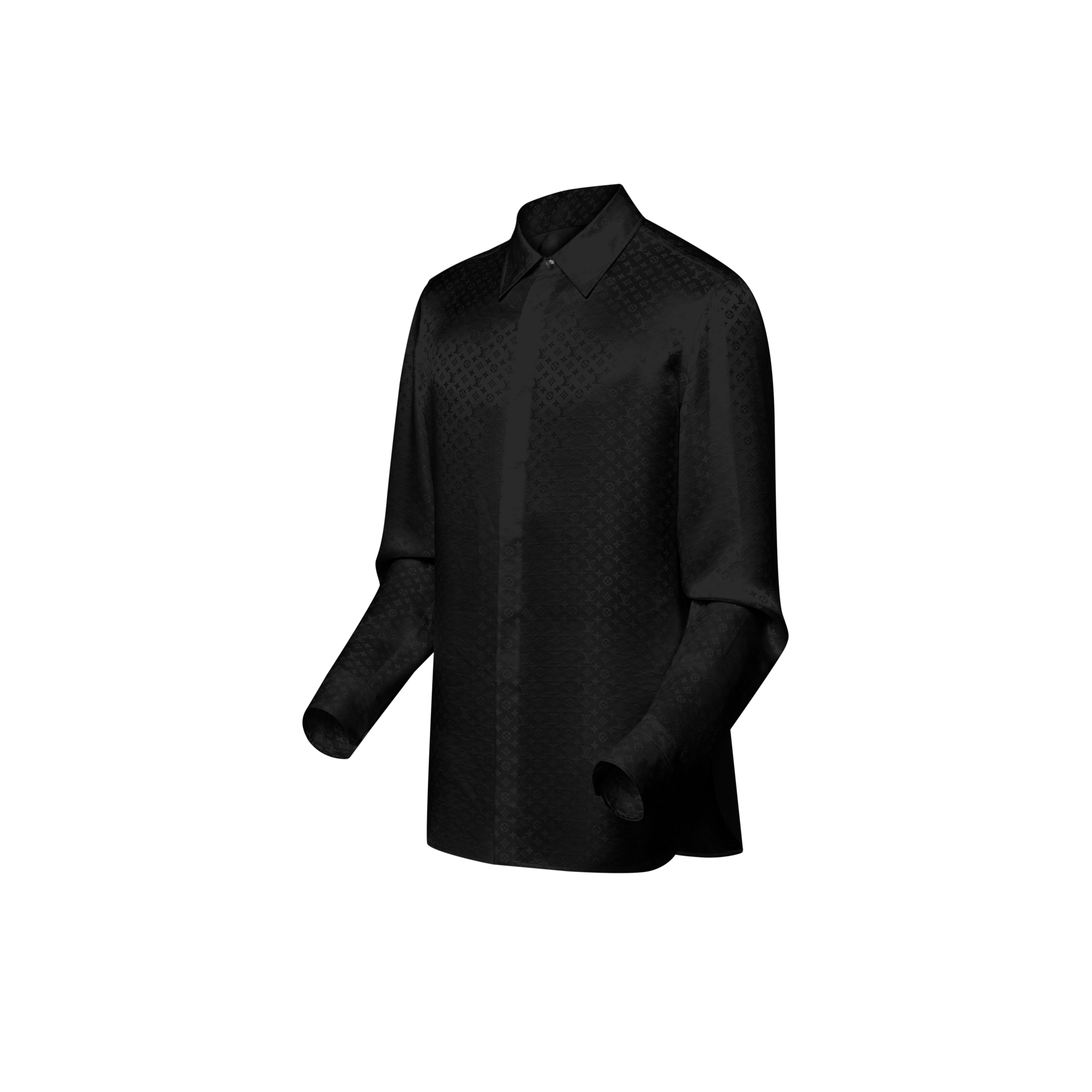  Prêt-à-Porter Chemises Chemise de soirée Mini Monogram en soie | Louis Vuitton ® (Zoom produit)