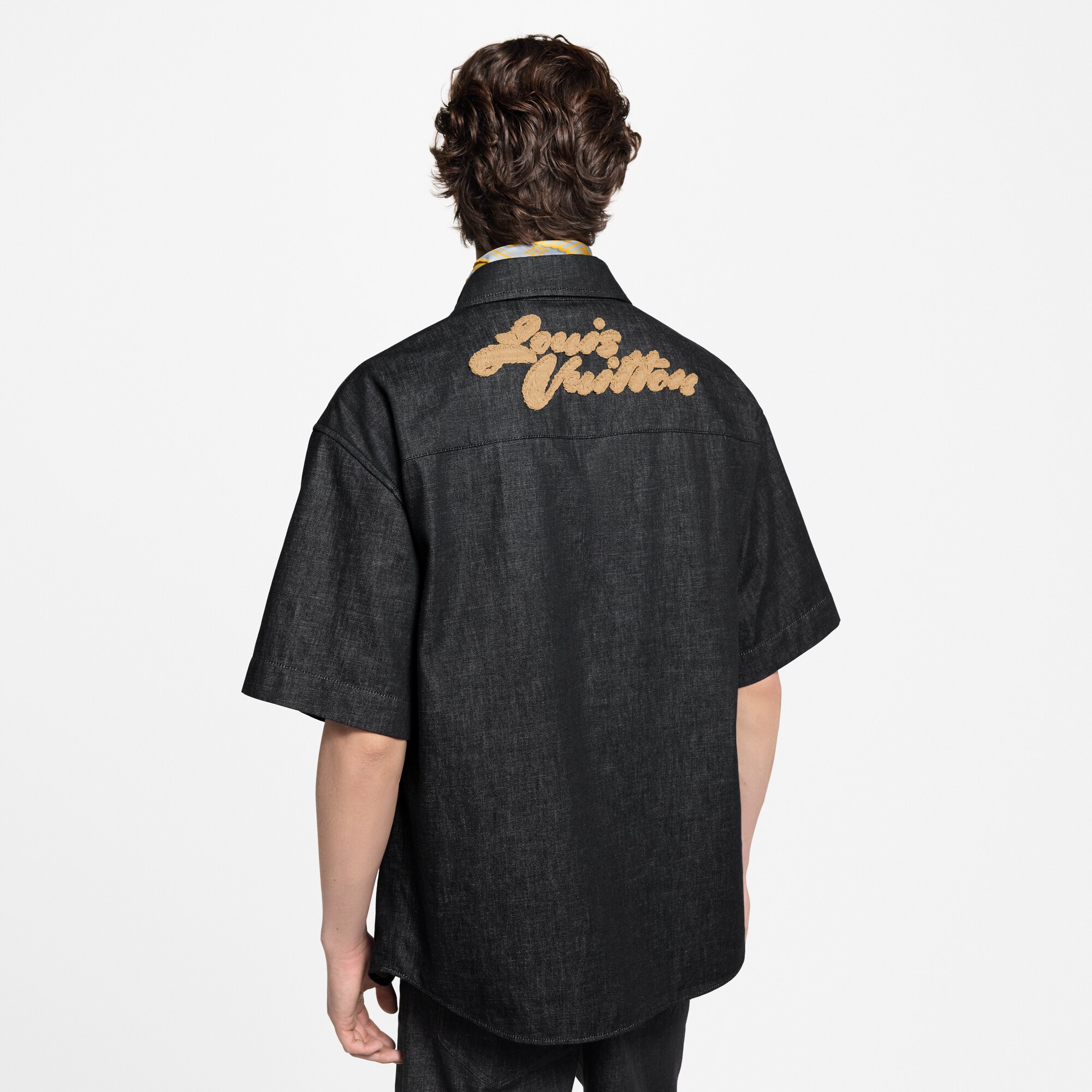  Prêt-à-Porter Chemises Chemise manches courtes en chambray | Louis Vuitton ® (Zoom produit)