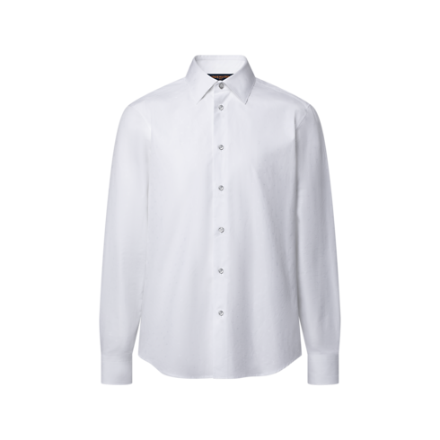 Prêt-à-Porter Chemises Chemise manches longues Mini Monogram en popeline de coton | Louis Vuitton ® (Zoom produit)