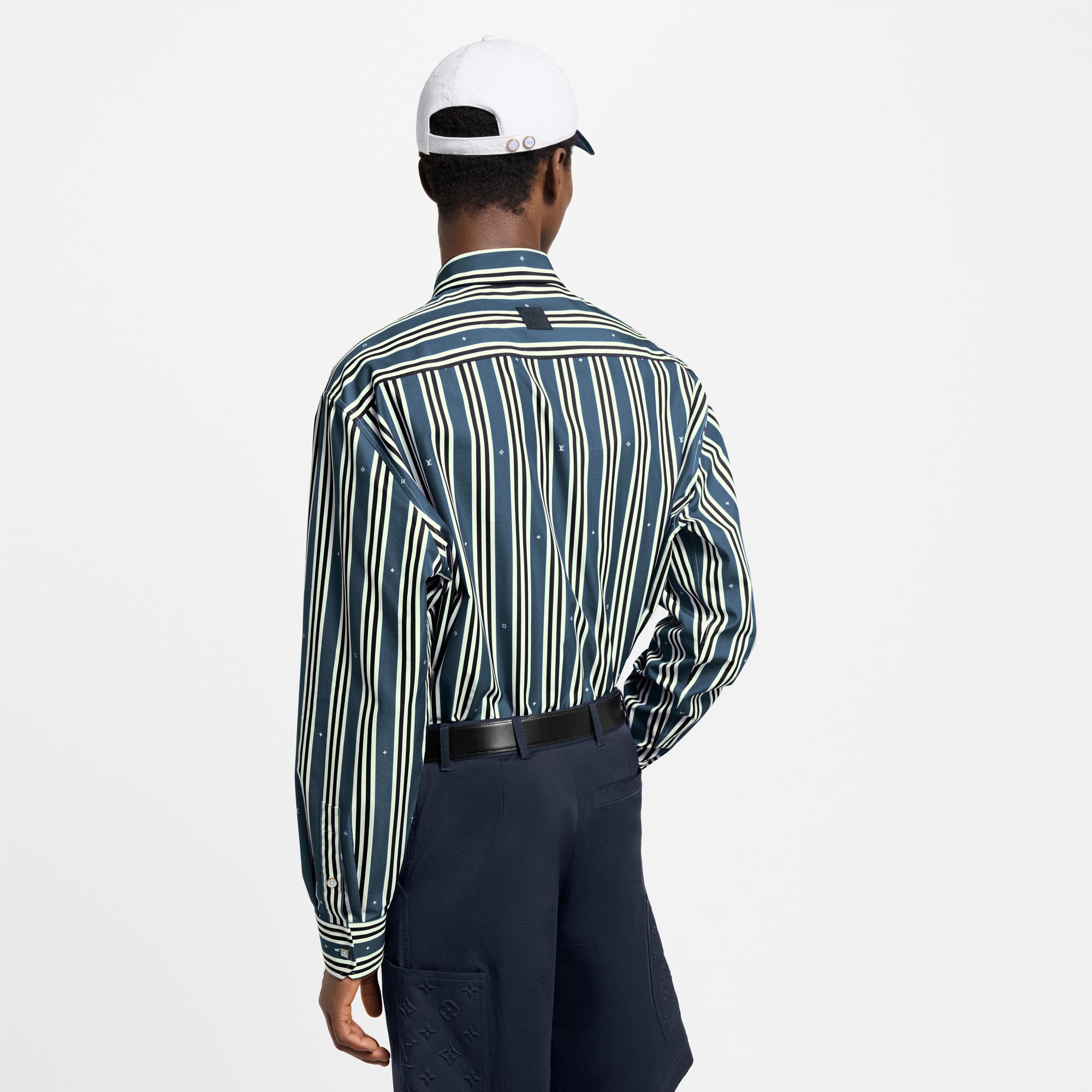  Prêt-à-Porter Chemises Chemise rayée oversize | Louis Vuitton ® (Zoom produit)