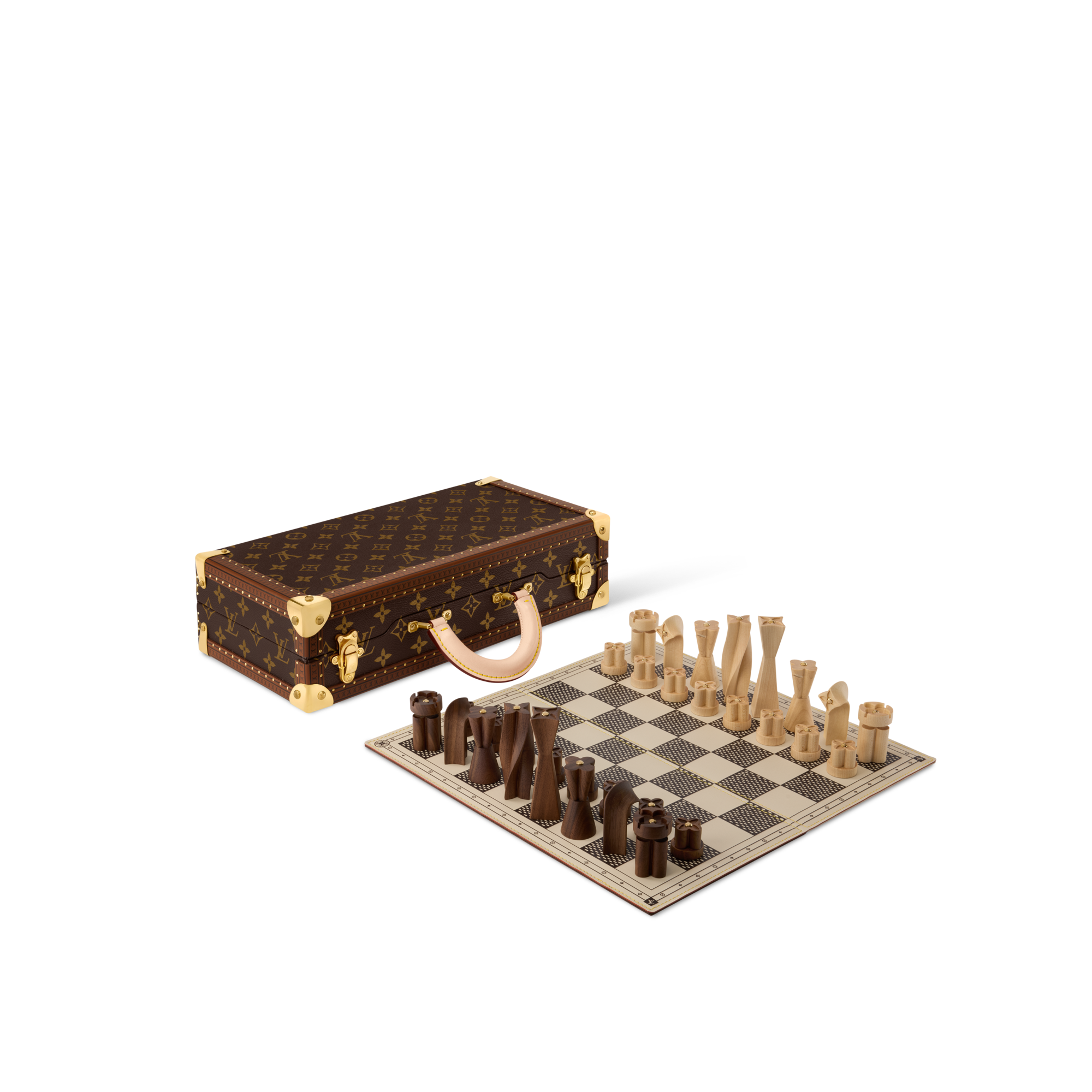 Monogram Trunks and Boxes Boxes Chess Box | Louis Vuitton ® (Product zoom)