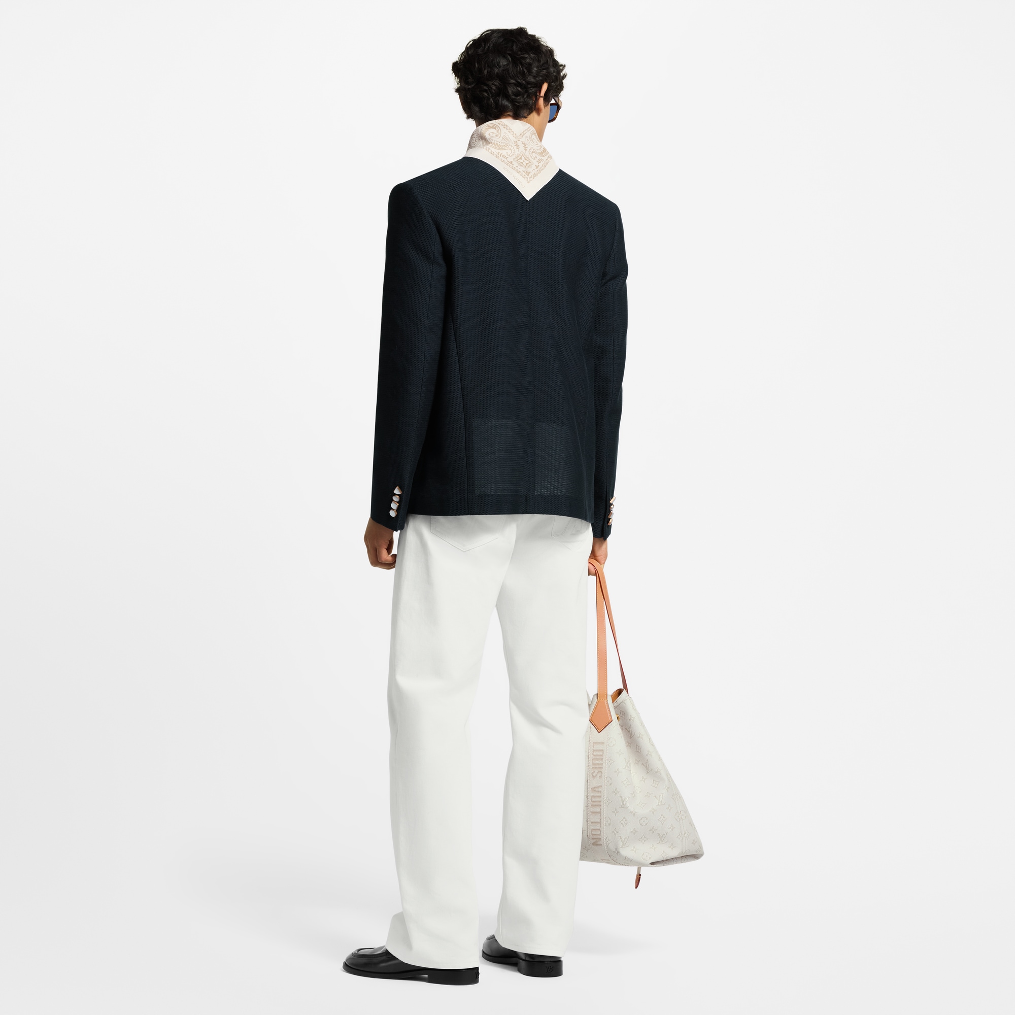  Ready-to-Wear Blazers and Jackets Chic Collarless Jacket | Louis Vuitton ® (Product zoom)