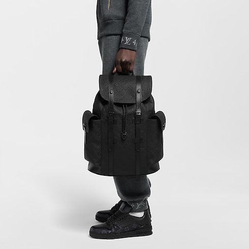 Monogram Taurillon Leather Bags All Bags Christopher MM | Louis Vuitton ® (Product zoom)