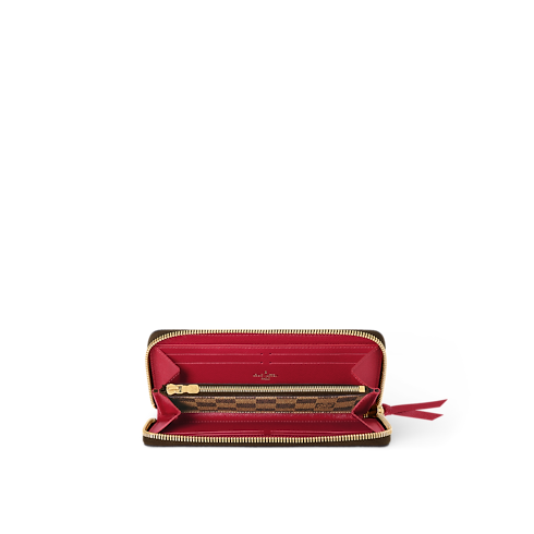 Damier Ebene Small Leather Goods All Small Leather Goods Clémence Wallet | Louis Vuitton ® (Product zoom)