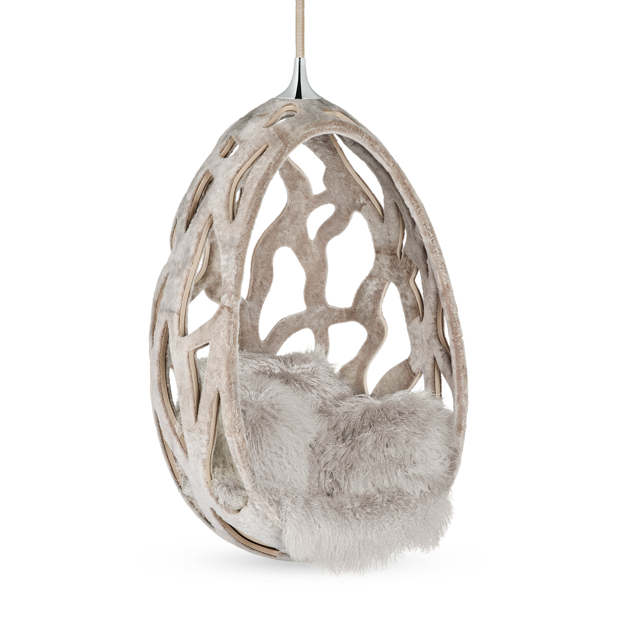 Fur Home and Art of Dining Furniture Cocoon Fur By Fernando & Humberto Campana | Louis Vuitton ® (Product zoom)
