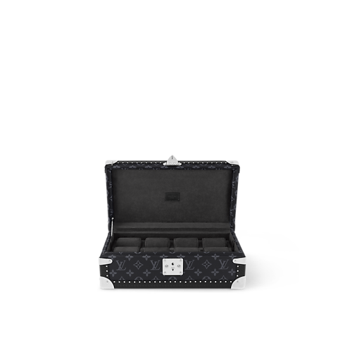 Toile Monogram Eclipse Rigides Coffrets Coffret 8 Montres | Louis Vuitton ® (Zoom produit)