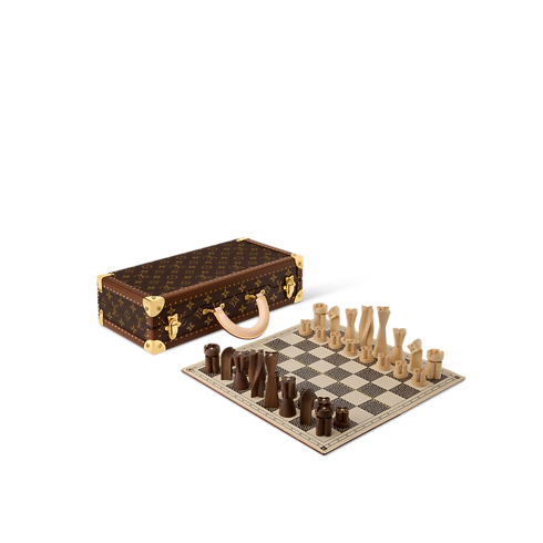 Monogram Malles et Coffrets Coffrets Coffret jeu d'échecs | Louis Vuitton ® (Zoom produit)