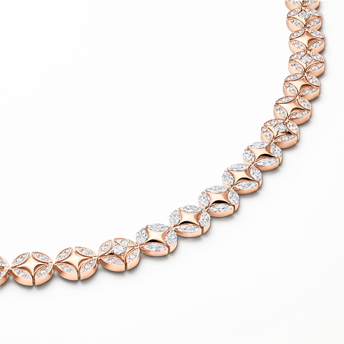 Bijoux Colliers et pendentifs Collier Galaxie, or rose et diamants | Louis Vuitton ® (Zoom produit)