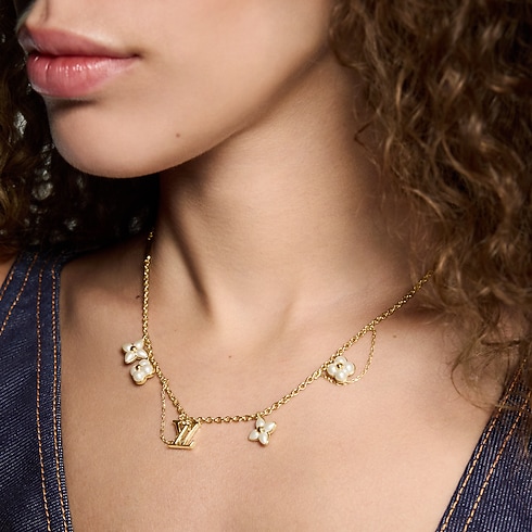 S00 Bijoux Fantaisie Tous les Bijoux Fantaisie Collier LV Floragram | Louis Vuitton ® (Zoom produit)