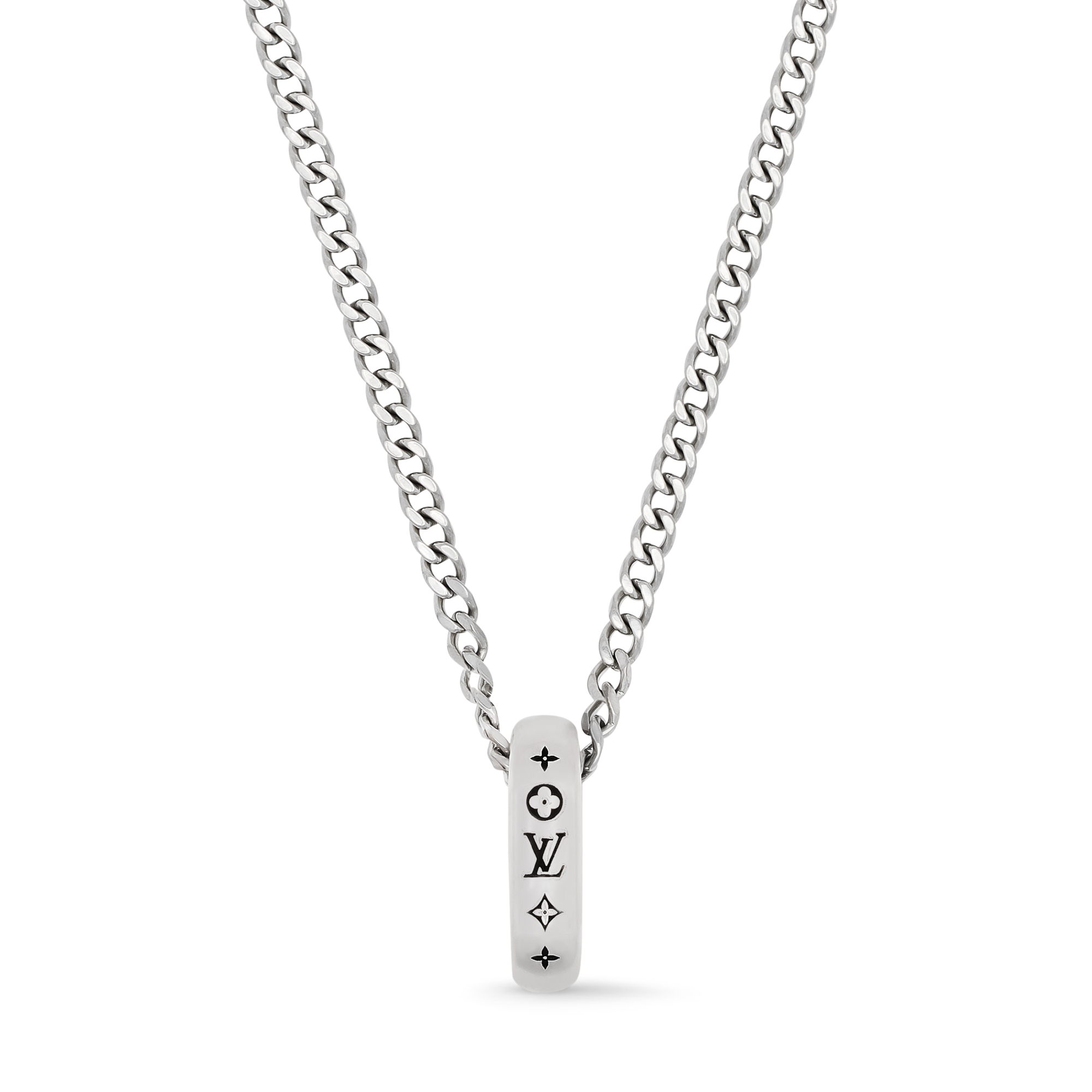 S00 Bijoux Fantaisie Colliers et Pendentifs Collier pendentif chaîne Monogram | Louis Vuitton ® (Zoom produit)